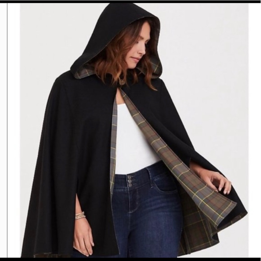 Torrid Outlander Fraser Clan Cape Coat